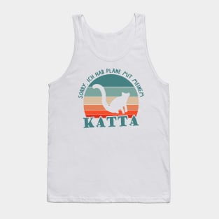 Pläne mit Katta lustige wilde Kattas Liebhaber Tank Top